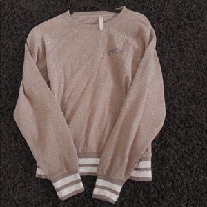 RVCA grey long sleeve top